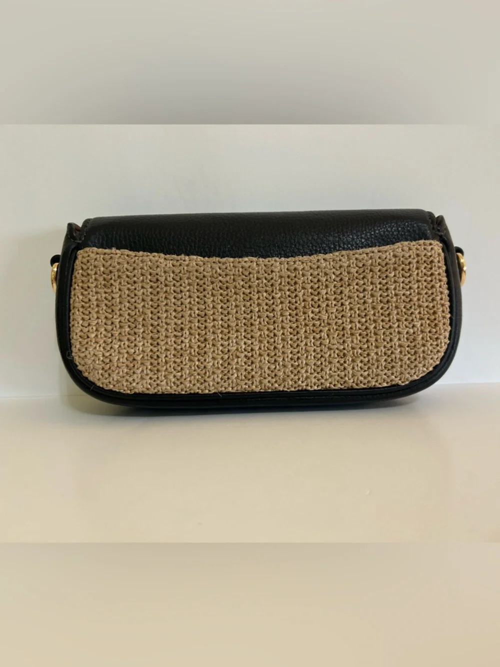 Coach Hailey FlapBag Crossbody Toast/Black Gold Hardware Can69 - Picture 3 of 11